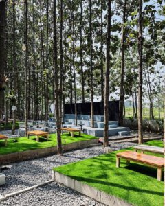 ambience kopi kalean kebon jati bekasi